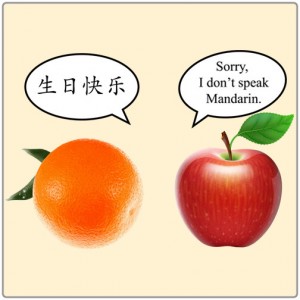 chiste-mandarina-manzana-Ni-hao-sorry-i-don-t-speak-mandarin
